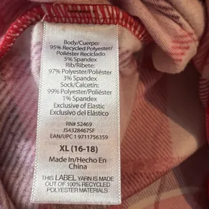 Joyspun XL Pink Red Plaid Pajama‎ Set Sleepwear Loungewear Long Sleeve Soft thumbnail 6