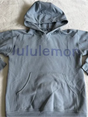 Lululemon All Yours Hoodie Blue Size 6 thumbnail 1