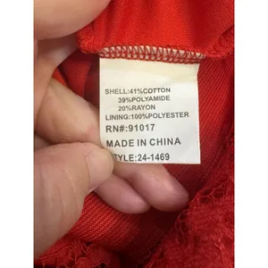 NWT Laffaire Lace Maxi Skirt Red Flowy Floor Length Boho Siren Vamp Whimsigoth thumbnail 7