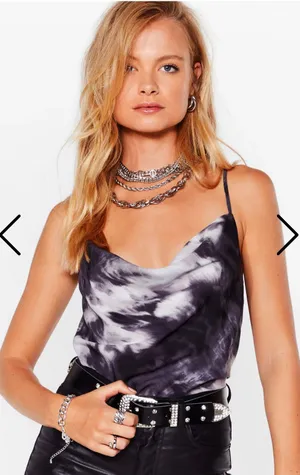 Nasty Gal Cowl Neck Tank thumbnail 1