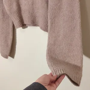 Club Monaco Sz XS Tan Long Sleeve Crewneck Wool Alpaca Blend Pullover Sweater thumbnail 5