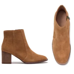 Madewell Suede‎ Bryce Chelsea Boots tan sz 7.5 thumbnail 1