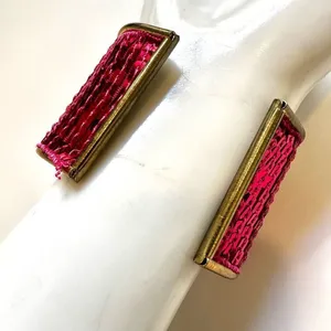 Pink sequin cuff bracelet Pink thumbnail 8