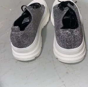 True Religion Janis Chunky Glitter Sneakers, Silver, Size 7.5 thumbnail 3