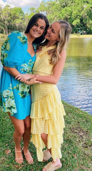 Revolve Yellow Maxi Dress Tiered  thumbnail 3