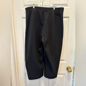 Old‎ Navy Stevie High Rise Black Wide Leg Cropped Pants Plus Size 2X Stretch thumbnail 4