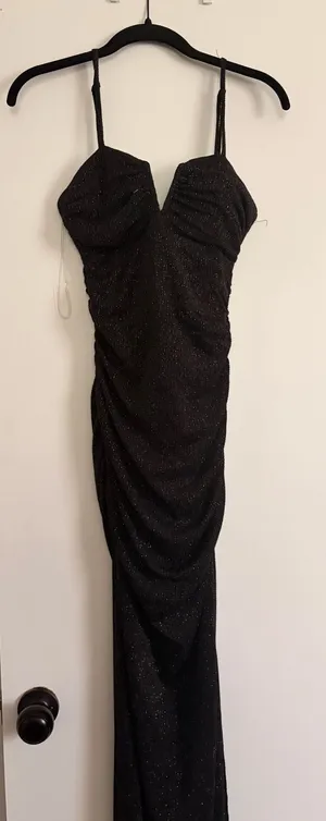 Black maxi dress thumbnail 1