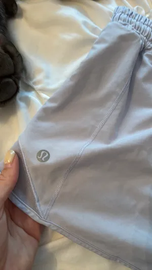 Blue Lululemon Hotty Hot Shorts thumbnail 4