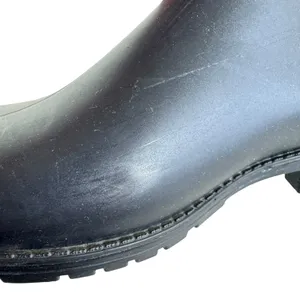 Capelli New‎ York Women Black Rubber Chelsea Boots Ankle Rain Boots Size 6 thumbnail 3