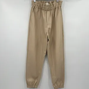 Vintage Havana Faux Leather Joggers Trousers Paperbag Pants‎ Women’s Size Large thumbnail 3