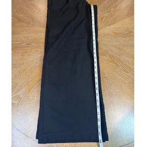Meshki Adina Linen Blend Pants Wide Leg‎ Black Size Small thumbnail 8