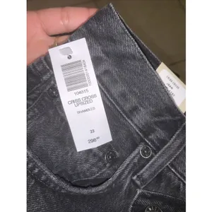 Agolde women's jeans, black, size 23, new with tags 100% Organic Cotton 0054 thumbnail 6