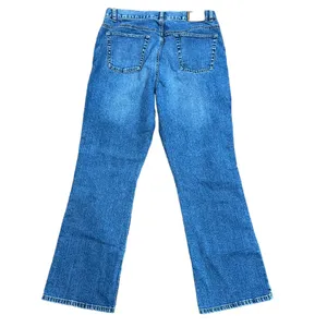 Lauren by Ralph Lauren Jeans Co Wide Leg Medium Wash Denim Jeans‎ Size 10 thumbnail 2