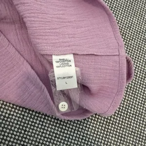 NWT Tuckernuck Pomander Place Lavender Gauze Millie Dress Pockets Size Large thumbnail 13
