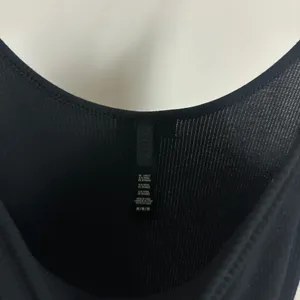 SKIMS Ribbed Long Slipdress in Onyx Black Size Medium thumbnail 8