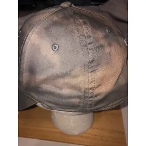 Ralph Lauren Polo Custom Dyed Baseball Cap Bleach Wash Camo Grunge Y2K Unisex thumbnail 7
