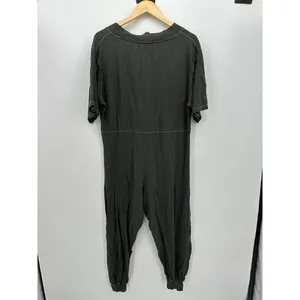 Natural Life Women Charlie One Piece Jumpsuit XS Green Cotton Oversized‎ Cotton thumbnail 2