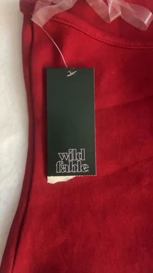 XS  Red Target Halter Top thumbnail 4