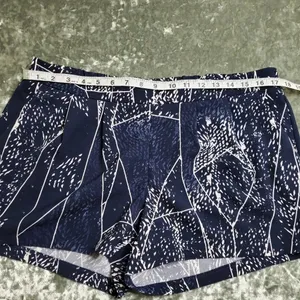 Mossimo Flowy Abstract Pattern‎ Shorts Blue Size L thumbnail 2