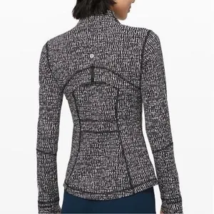 Lululemon define jacket in black white jacquard 10 thumbnail 5