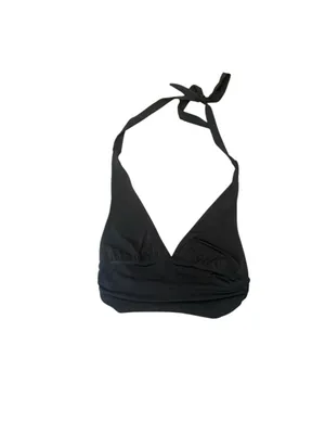 Women's Garage Black Halter Crop Top Size S thumbnail 3