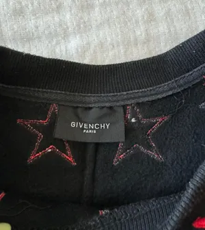 Givenchy Red And Black Stars And Stripes Crew Neck thumbnail 5