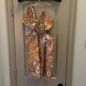 NWT Gianni Bini Ruby Paisley Dress 12 thumbnail 5