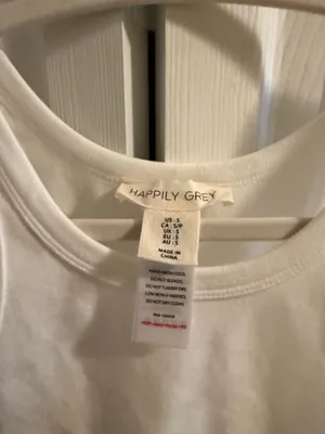 White Tank Top thumbnail 2