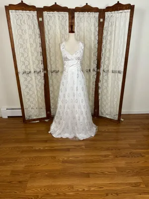 Gorgeous New Josh & Jazz White Halter Corset Prom/Wedding Gown thumbnail 3