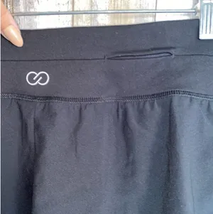 Calia by Carrie NWT Kick It Up Performance Shorts in black •XXL thumbnail 5