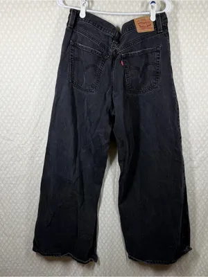 Levi’s Faded Black 94’ Baggy Wide Leg Jeans thumbnail 4