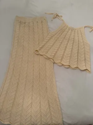 Sadie and Sage cream sweater set thumbnail 3
