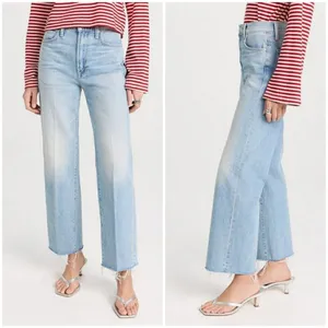 💕MOTHER SUPERIOR💕 The Rambler Zip Ankle Fray Jeans ~ I'm With the Band 29 NWT thumbnail 10