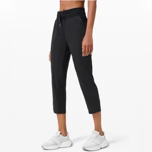 Lululemon‎ Dance Studio Crop 25" Cinchable Hem Mid-Rise Pants in Black Size 2 thumbnail 7