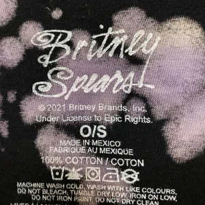 Britney Spears Oops I Did It Again Album Art Pop Tie Dye O/S thumbnail 4