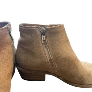 Frye Womens Booties Size 6 Tan Leather Side Zip Boots thumbnail 12