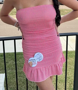 Edikted Gaia Gathered Mini Dress thumbnail 1