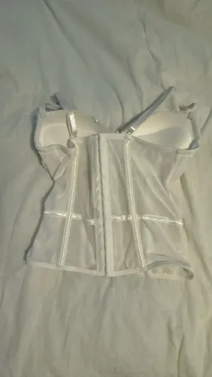 White lace corset Size XS thumbnail 2