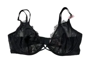Victoria’s Secret Very Sexy Black Lace Demi Bra 36D NWT thumbnail 1