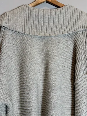Free People Marlie Pullover Sweater Women's Small Pebble Collared Bohemian NWOT thumbnail 13