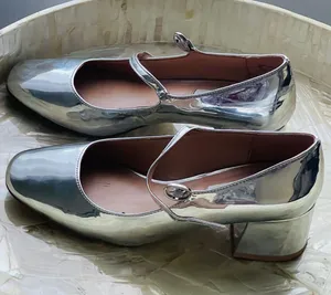 Steve Madden Hawke Patent Slip On Mary Jane Heels by thumbnail 2