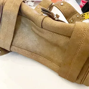 Cole Haan Metallic Gold Brown Stephanie F05 Leather Shoulder Bag thumbnail 3