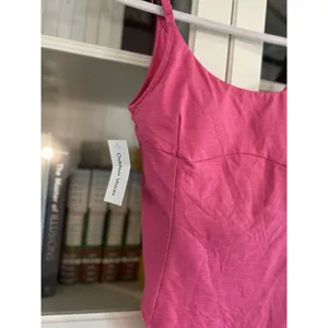 Outdoor Voices Move Free Leotard Bodysuit Cerise‎ Pink Size medium NWT NE… thumbnail 5
