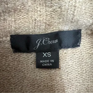 J. Crew mock neck sweater in super soft yarn merino alpaca blend xs thumbnail 7