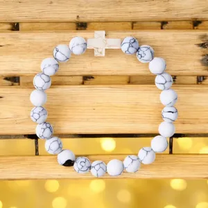 Faith-Inspired Beads Stone Style Frienship Bracelet Perfect Religious‎ Gift thumbnail 6