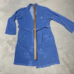 Ralph Lauren Polo Ralph Lauren TerryCloth Bath Robe Light Blue Belted UNISEX SZ L thumbnail 6