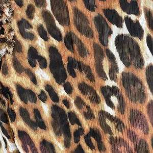 Express cheetah print sheer peasant style button blouse size S‎ thumbnail 5