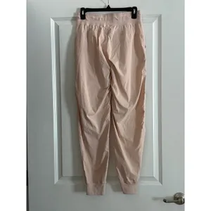 CRZ YOGA Pink Striped Ruched Pocket Jogger‎ Drawstring Athletic Pants Size Small thumbnail 5