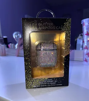 Rhinestone AirPods Urban Outfitters Case thumbnail 3