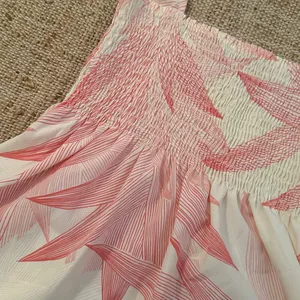 Free People Pink and Cream Top with Ruching Vintage y2K Medium thumbnail 2